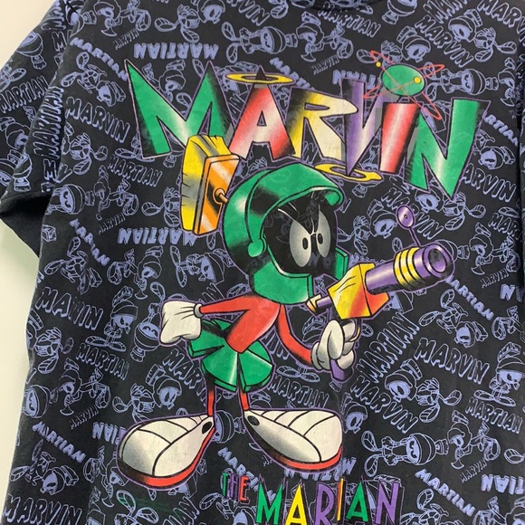 Vintage Looney Tunes Marvin the Martian 90s TShirt - Picture 3 of 6